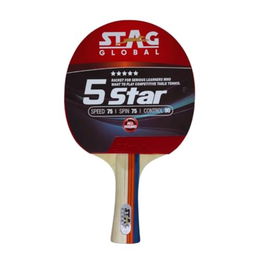 Table Tennis Intermediate Level - STAG GLOBAL Table Tennis Racket, Professional