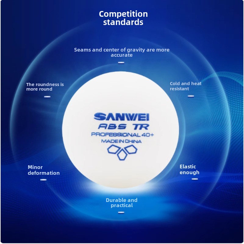 50 100 pcs Sanwei New Material - Table Tennis Robot recensie en prijs