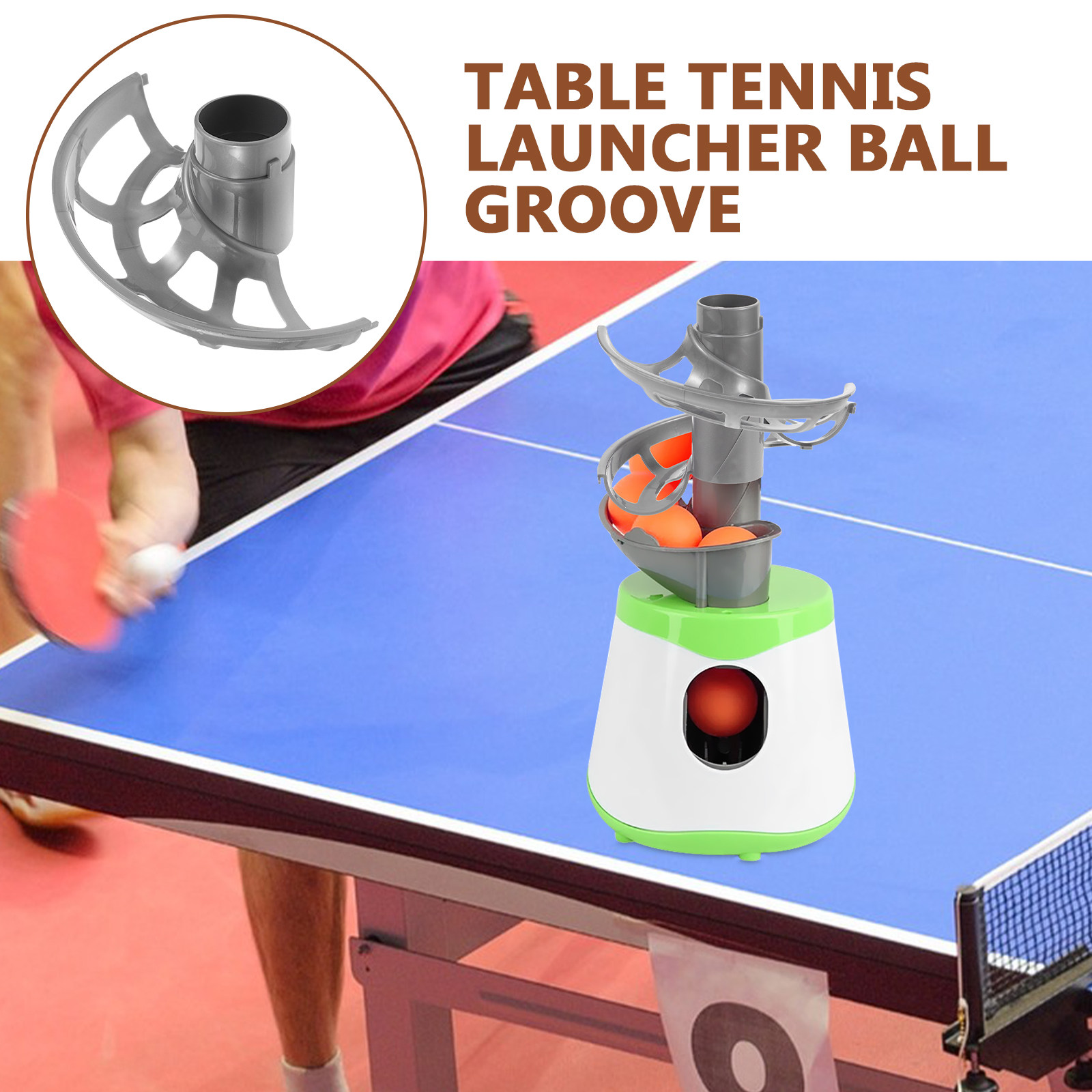 Table Tennis Machine Ball Groo - Table Tennis Robot recensie en prijs