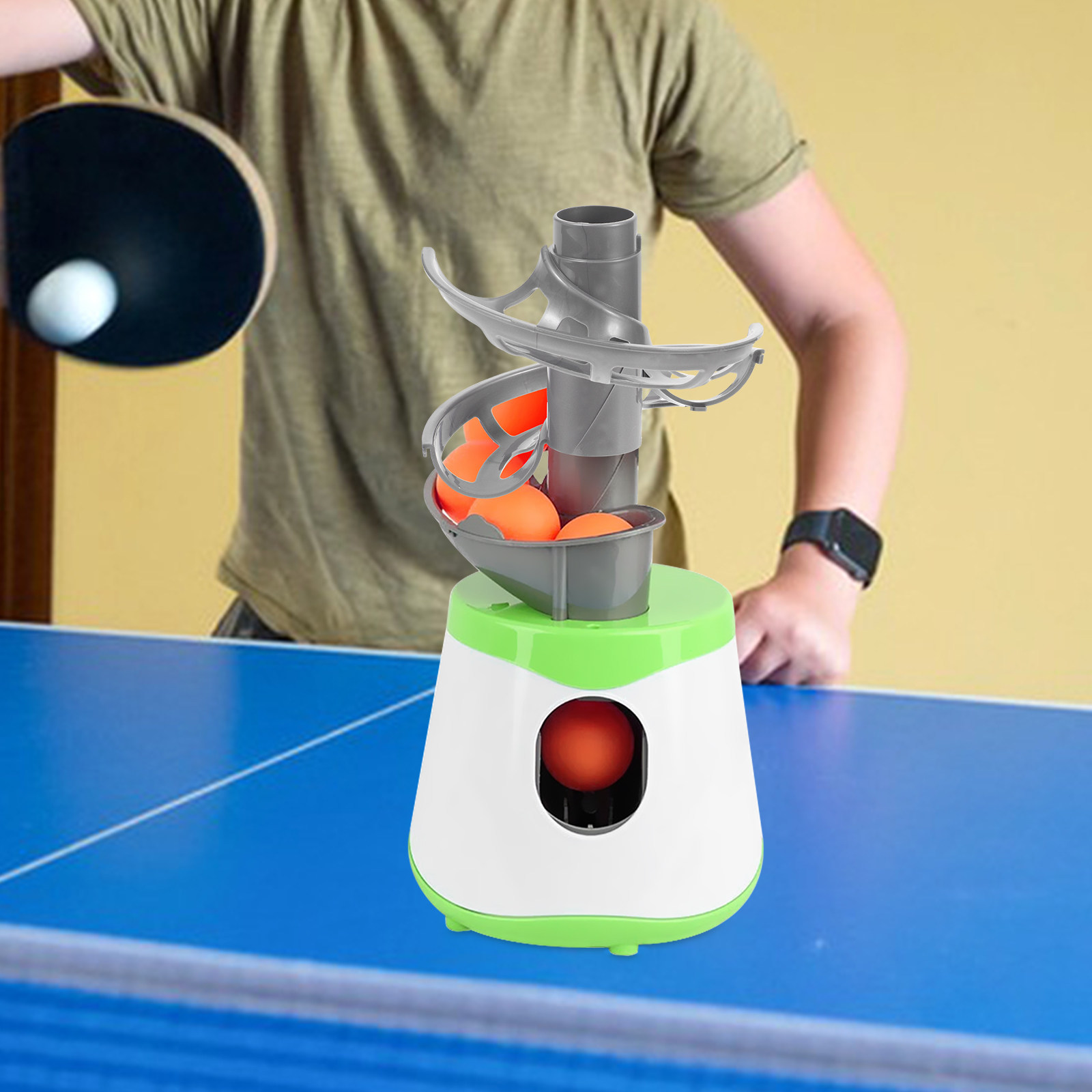 Table Tennis Machine Ball Groo - Table Tennis Robot recensie en prijs