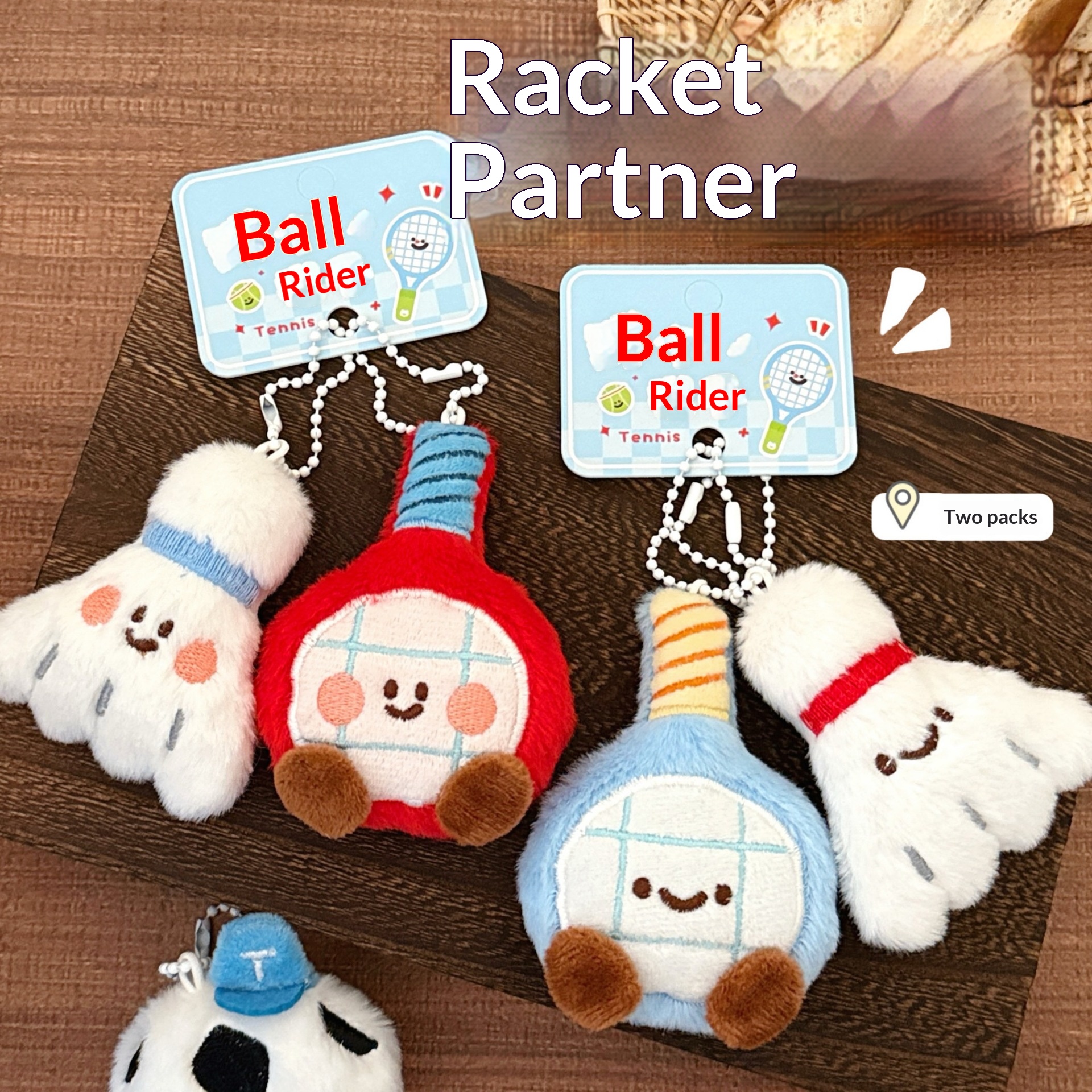 2 Pcs Badminton Tennis Racquet - Table Tennis Cartoon recensie en prijs