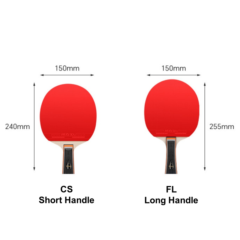 1pc Table Tennis Racket With B - Table Tennis Grip Types recensie en prijs