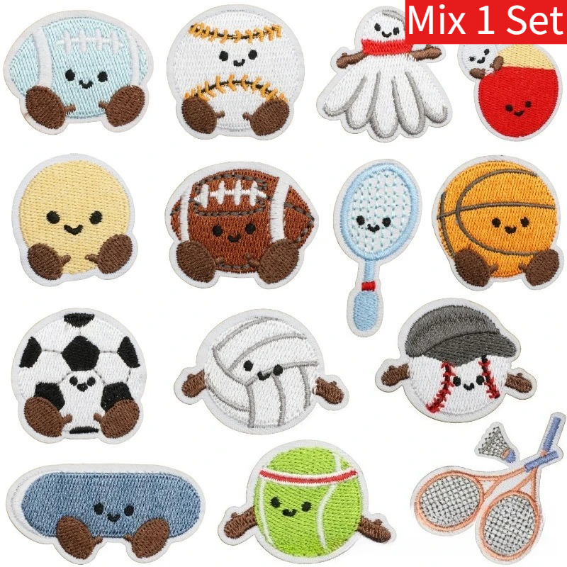Various Sports Designs Patches - Table Tennis Cartoon recensie en prijs