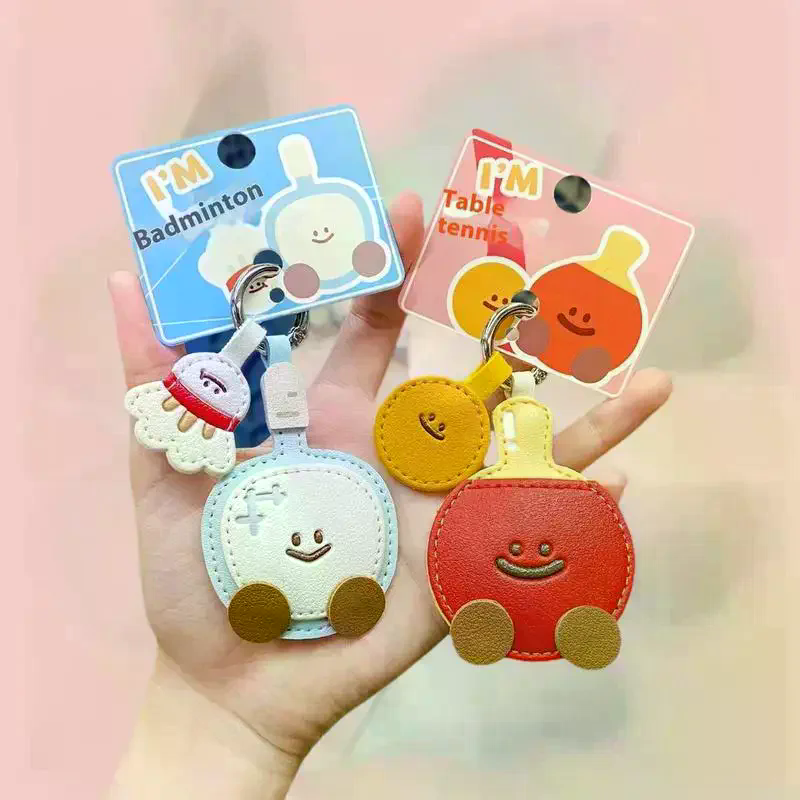 Cute Cartoon Leather Racket St - Table Tennis Cartoon recensie en prijs