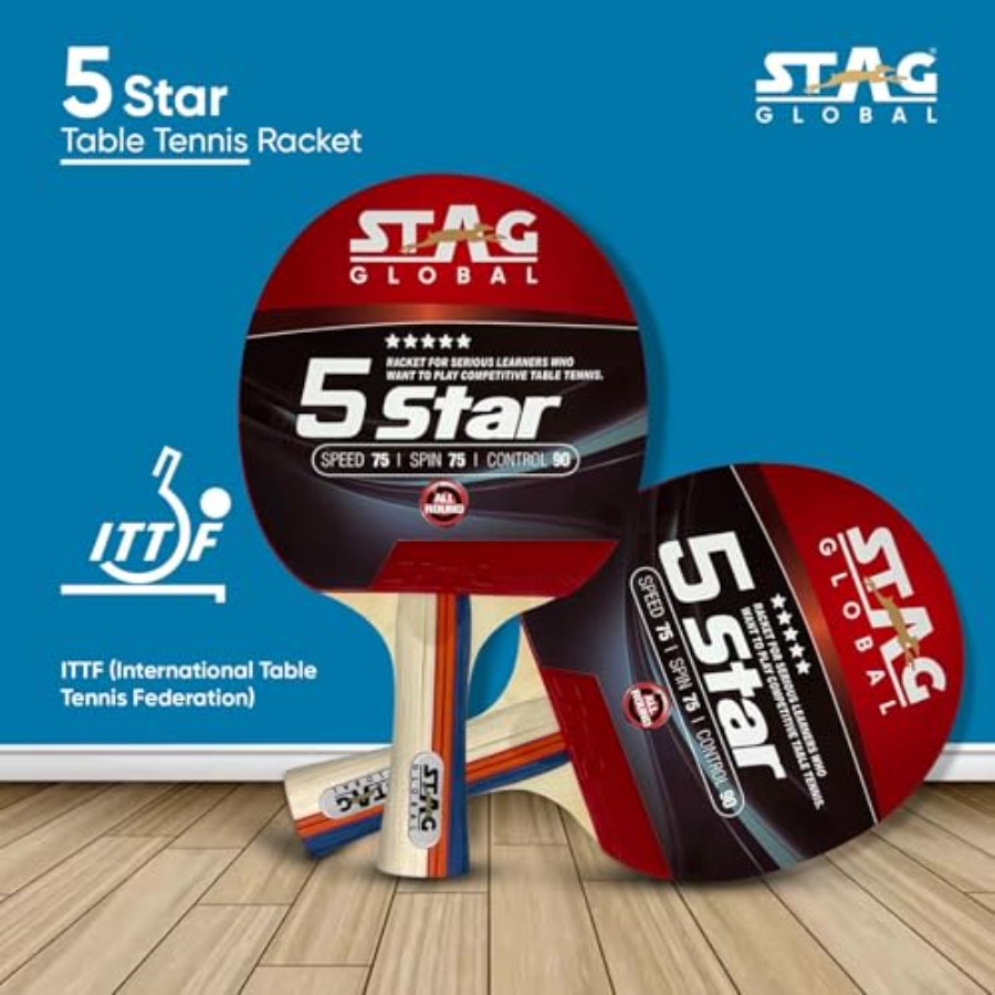 STAG GLOBAL Table Tennis Racke - Table Tennis Intermediate Level recensie en prijs