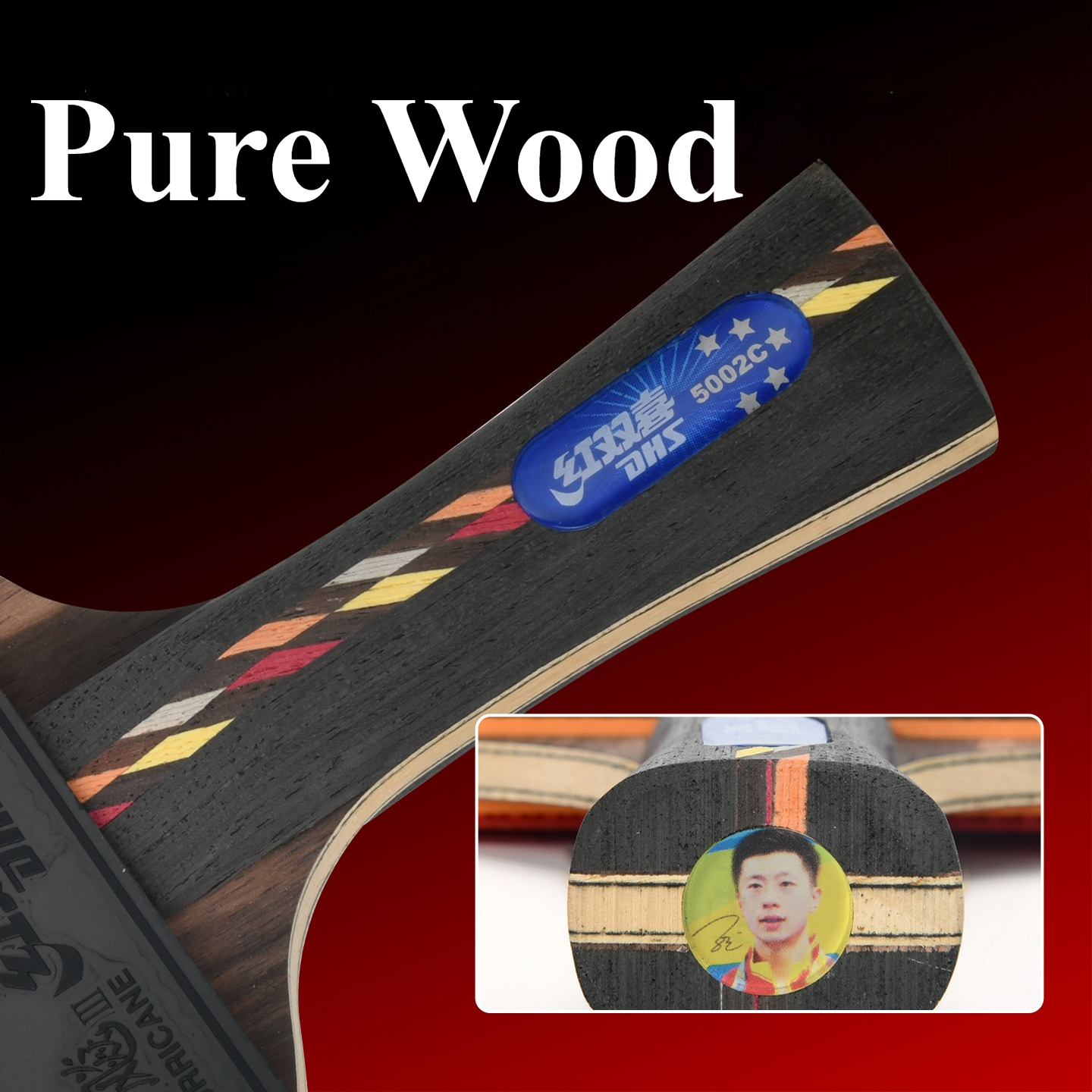 DHS Table Tennis Racket Profes - Table Tennis Grip Types recensie en prijs