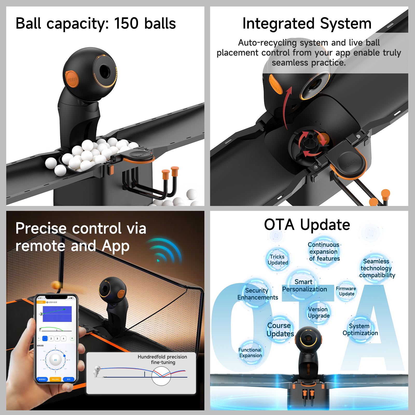 Table Tennis Robot with Ball R - Table Tennis Robot recensie en prijs
