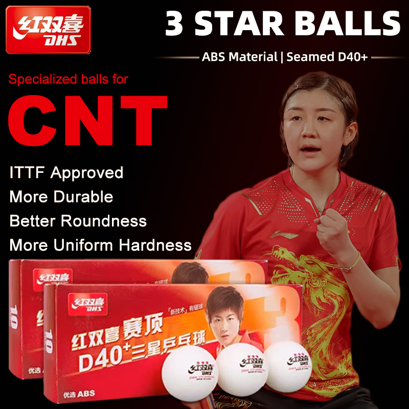DHS D40+ DJ40+ Ping Pong Balls - Table Tennis Robot recensie en prijs